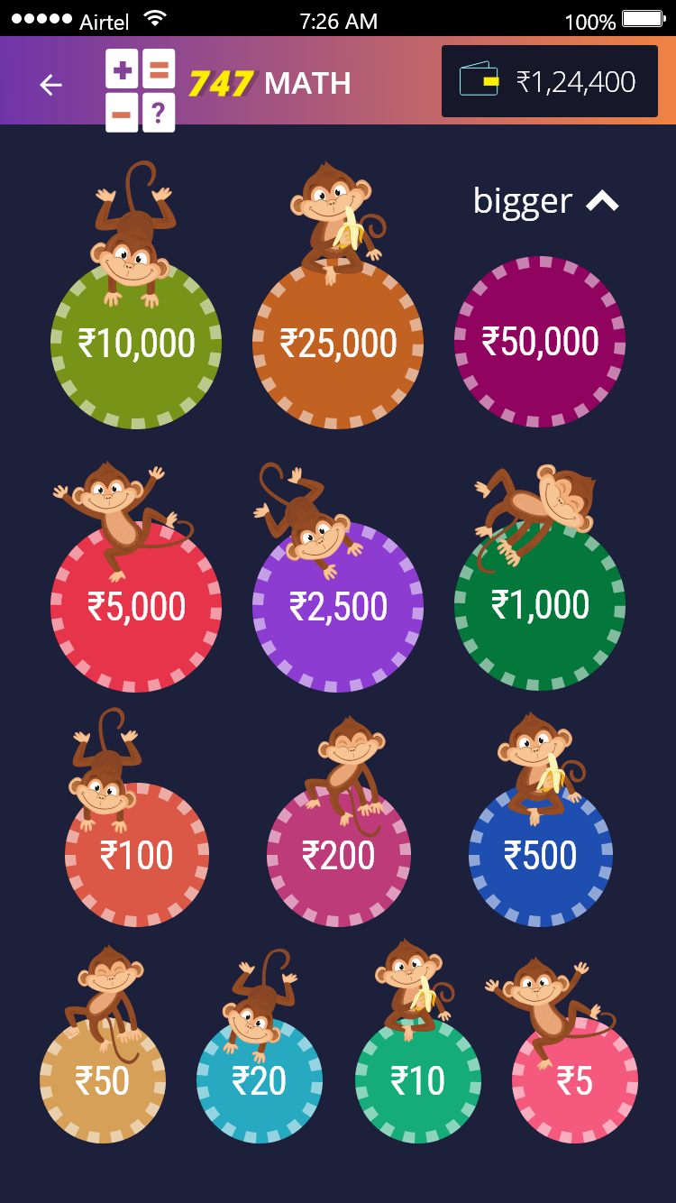 747 Games project screenshot