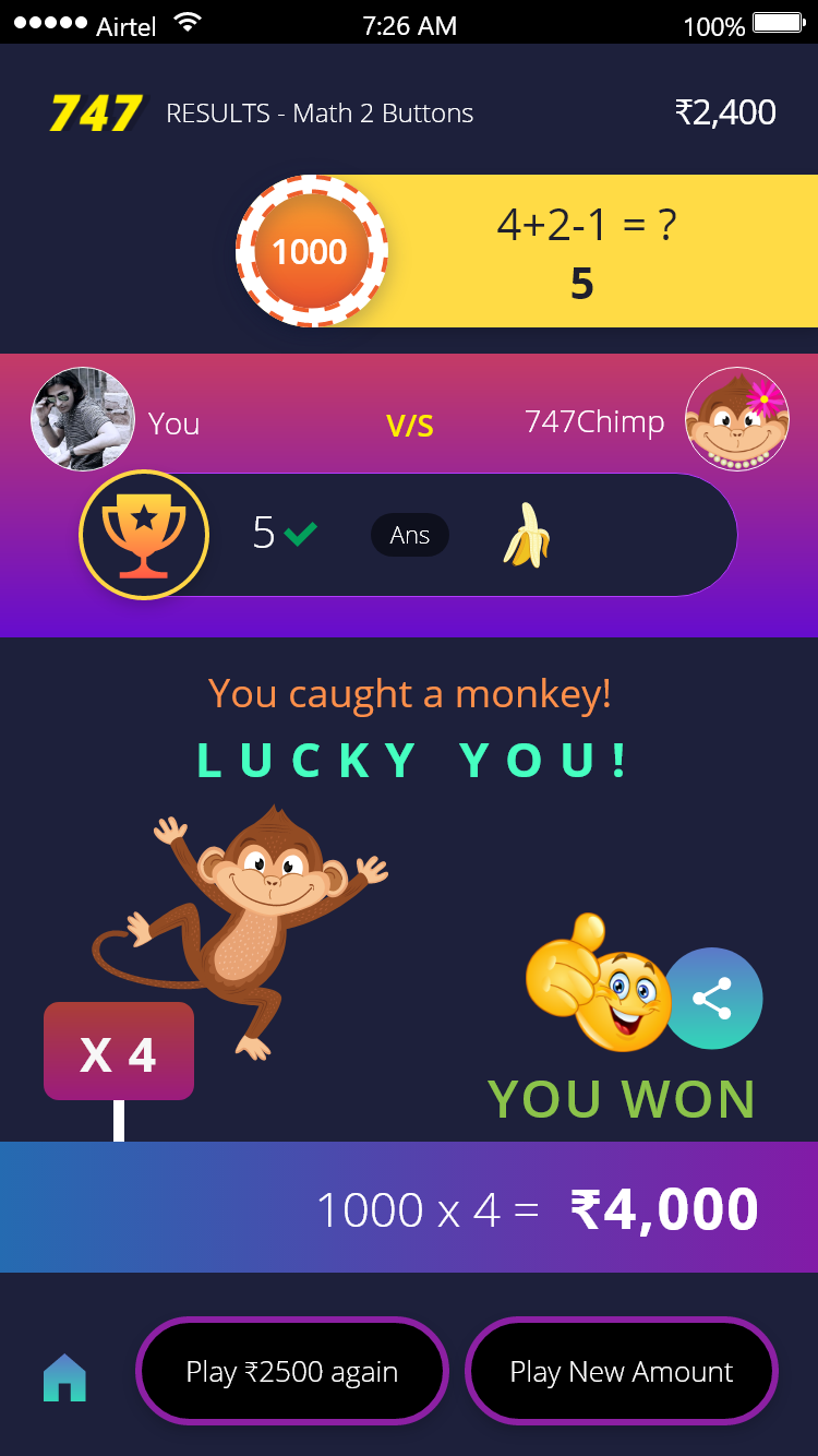 747 Games — Real-time skill-based betting game case study