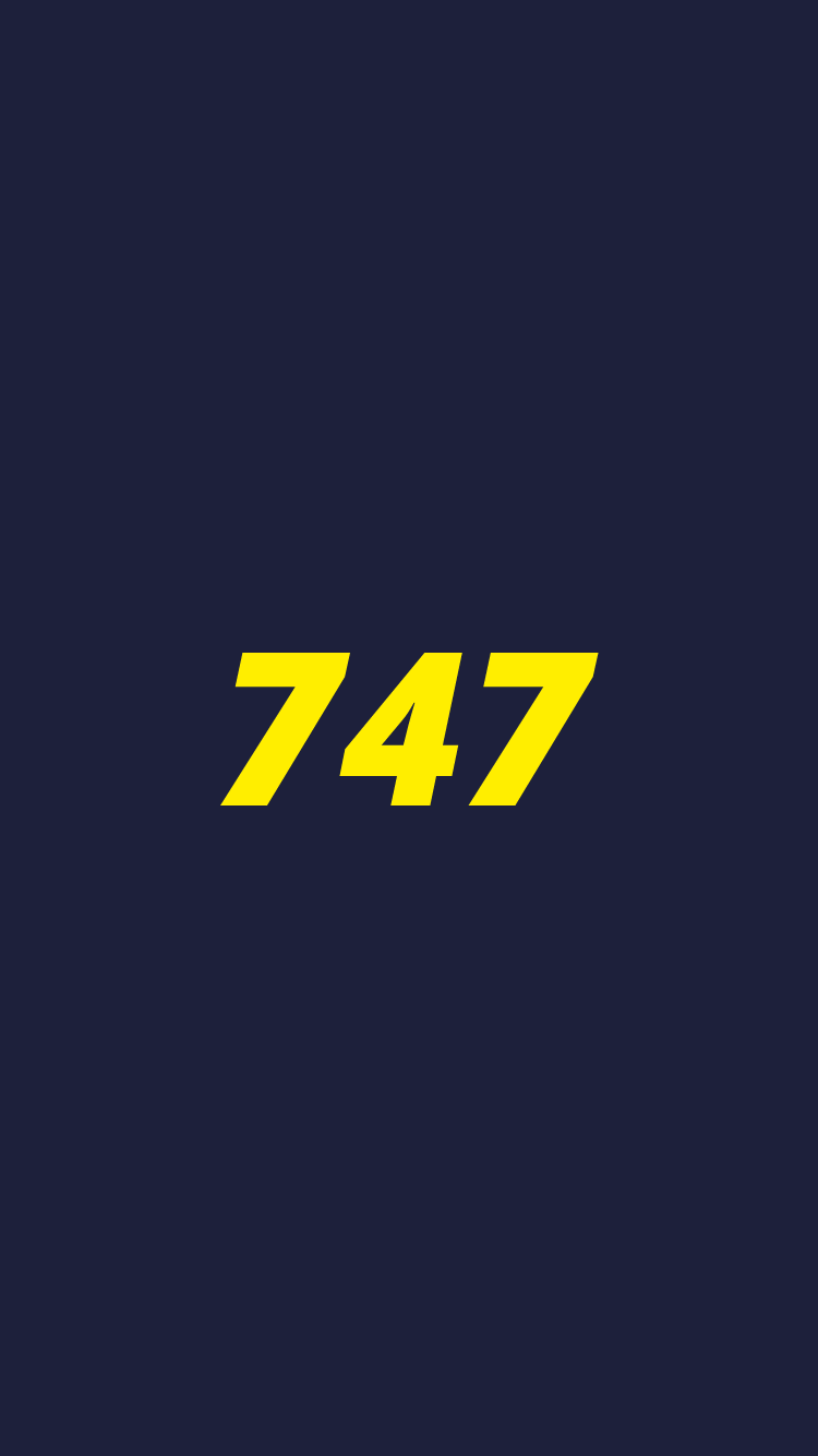 747 Games project screenshot